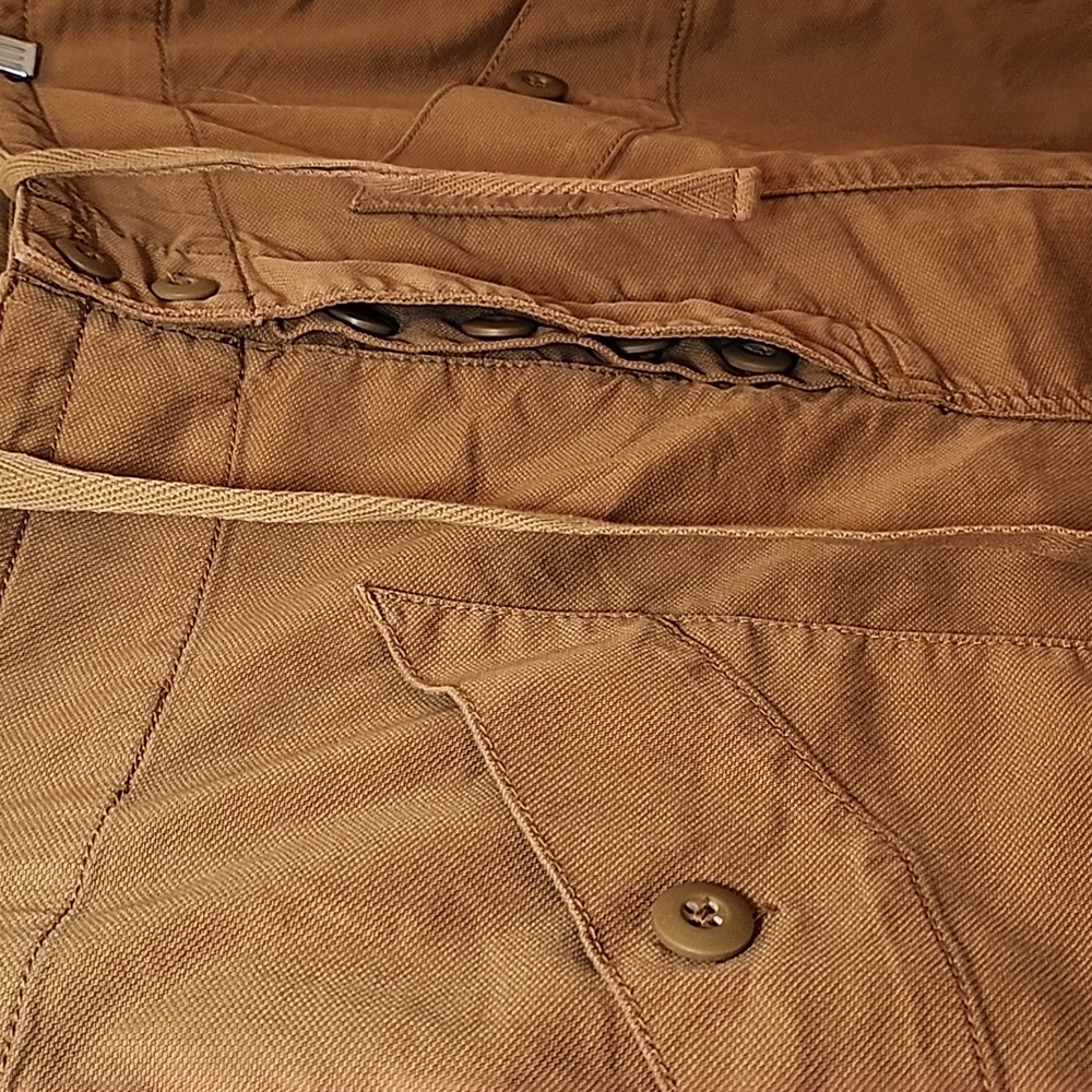 Currently Elliott 98% Cotton Brown Cargo Women's Pants Size 26 - Picture 8 of 16